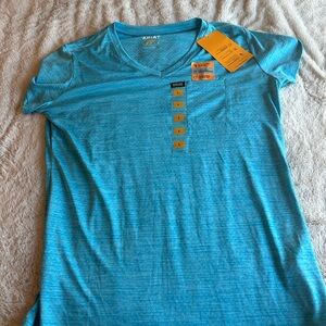 Ariat Blue V-Neck T-Shirt